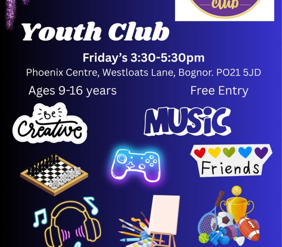Youth Club - Friday's 3.30-5.30pm
