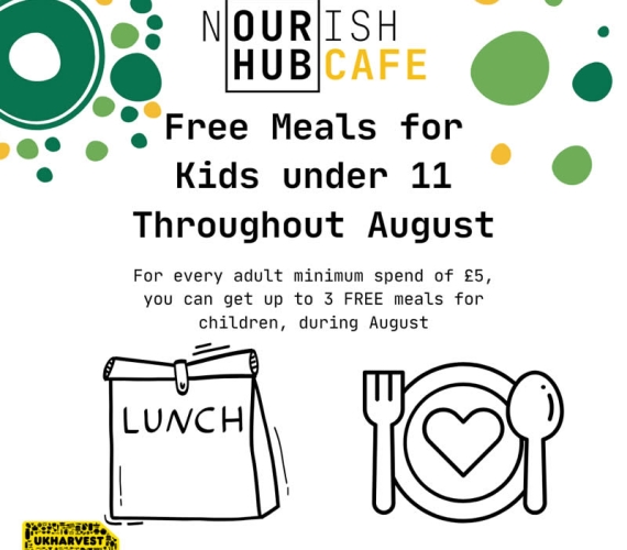 Free Meals For Kids under 11 Throughout August