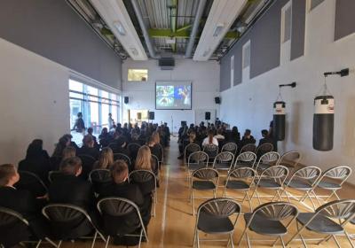 American Idol superstar Casey McQuillen visits the Phoenix Centre American Idol superstar Casey McQuillen visits the Phoenix Centre