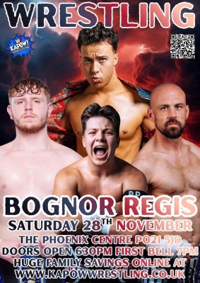 💥🔥BOGNOR REGIS… ARE YOU READY FOR A WRESTLING TAKEOVER?! 🔥💥